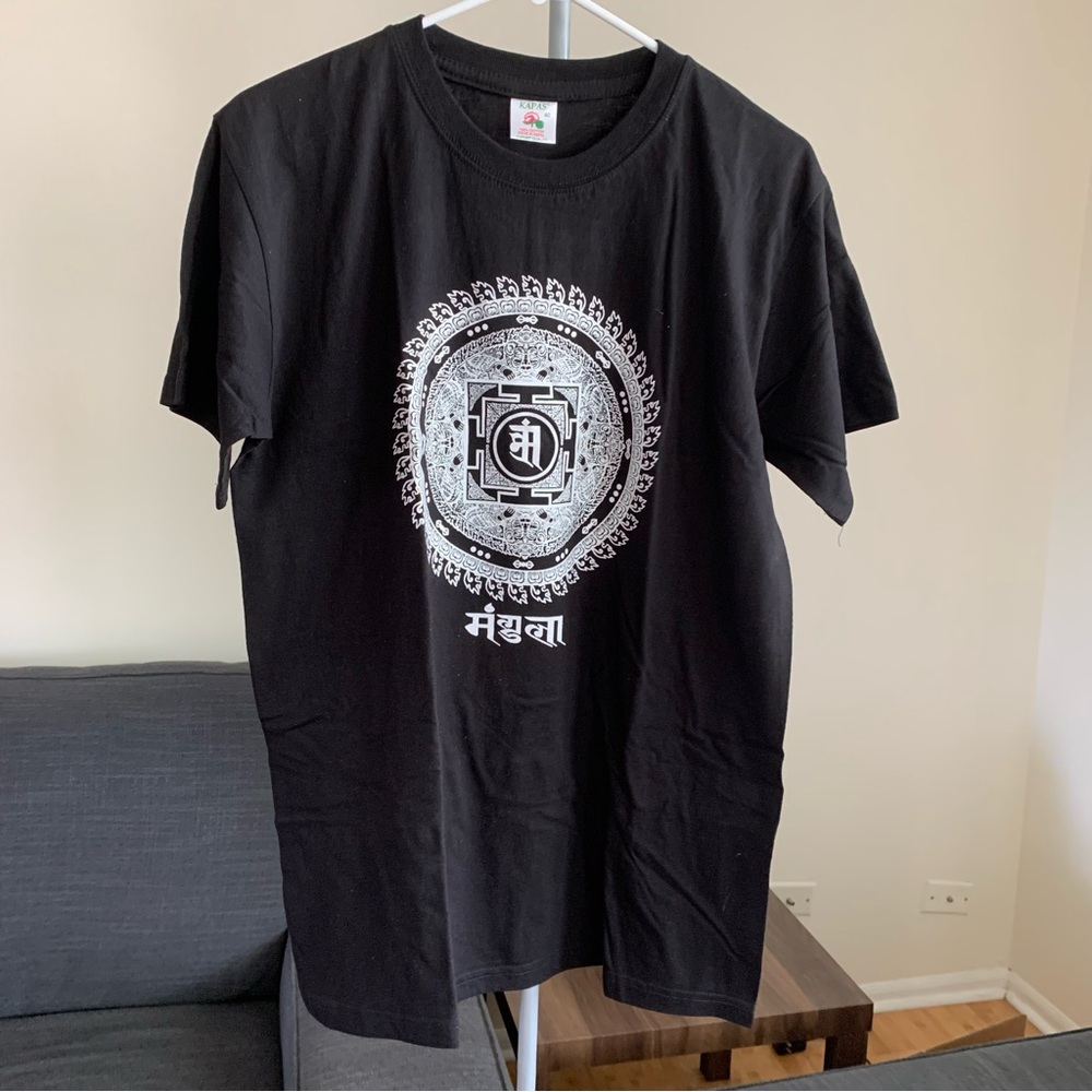 Super cool Mandala graphic  T-shirt from Nepal
